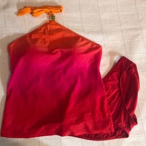 Ralph Lauren Ombré Tankini Bathing Suit